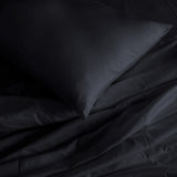 NNEDSZ Comfort 1000TC Hotel Grade Bamboo Cotton Sheets Pillowcases Set Ultrasoft Queen Charcoal