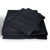 NNEDSZ Comfort 1000TC Hotel Grade Bamboo Cotton Sheets Pillowcases Set Ultrasoft Queen Charcoal