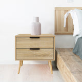 NNEDSZ  Decor Bedside Table Paddington Drawers Nightstand Unit Cabinet Storage