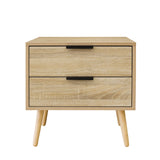 NNEDSZ  Decor Bedside Table Paddington Drawers Nightstand Unit Cabinet Storage
