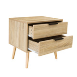 NNEDSZ  Decor Bedside Table Paddington Drawers Nightstand Unit Cabinet Storage