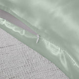 NNEDSZ Comfort Mulberry Soft Silk Hypoallergenic Pillowcase Twin Pack 51 x 76cm 51 x 76 cm Sage