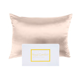 NNEDSZ Comfort Mulberry Soft Silk Hypoallergenic Pillowcase Twin Pack 51 x 76cm 51 x 76 cm Champagne Pink