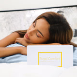 NNEDSZ Comfort Mulberry Soft Silk Hypoallergenic Pillowcase Twin Pack 51 x 76cm 51 x 76 cm Soft Blue