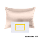 NNEDSZ Comfort Pure Silk Pillow Case 100% Mulberry Silk Hypoallergenic Pillowcase 51 x 76 cm Champagne Pink
