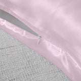 NNEDSZ Comfort Pure Silk Pillow Case 100% Mulberry Silk Hypoallergenic Pillowcase 51 x 76 cm Lilac