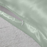 NNEDSZ Comfort Pure Silk Pillow Case 100% Mulberry Silk Hypoallergenic Pillowcase 51 x 76 cm Sage