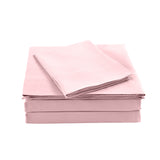 NNEDSZ Comfort Bamboo Blended Sheet & Pillowcases Set 1000TC Ultra Soft Bedding King Bubble Bath