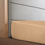 NNEDSZ  Comfort 1200 Thread Count Fitted Sheet Cotton Blend Ultra Soft Bedding - Queen - Linen