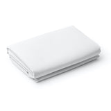 NNEDSZ  Comfort 1200 Thread Count Fitted Sheet Cotton Blend Ultra Soft Bedding - King - White
