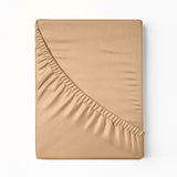 NNEDSZ  Comfort 1200 Thread Count Fitted Sheet Cotton Blend Ultra Soft Bedding - King - Linen