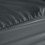 NNEDSZ  Comfort 1200 Thread Count Fitted Sheet Cotton Blend Ultra Soft Bedding - King - Dark Grey