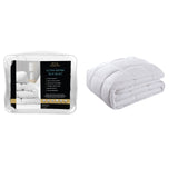 NNEDSZ Comfort 800GSM Silk Blend Quilt Duvet Ultra Warm Winter Weight Doona Double White