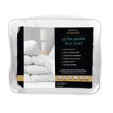 NNEDSZ Comfort 800GSM Silk Blend Quilt Duvet Ultra Warm Winter Weight Doona Double White