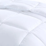 NNEDSZ Comfort 800GSM Silk Blend Quilt Duvet Ultra Warm Winter Weight Doona Queen White