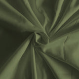 NNEDSZ  Comfort 1000 Thread Count Bamboo Cotton Sheet and Quilt Cover Complete Set - King - Olive