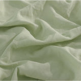 NNEDSZ  Comfort Flax Linen Blend Sheet Set Bedding Luxury Breathable Ultra Soft - Queen - Sage Green