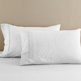 NNEDSZ  Comfort Flax Linen Blend Sheet Set Bedding Luxury Breathable Ultra Soft - King - White