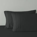 NNEDSZ  Comfort 600 Thread Count Cooling Ultra Soft Tencel Eucalyptus Sheet Set - Queen - Graphite