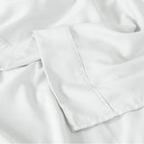 NNEDSZ  Comfort 600 Thread Count Cooling Ultra Soft Tencel Eucalyptus Sheet Set - King - White