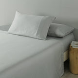 NNEDSZ  Comfort 600 Thread Count Cooling Ultra Soft Tencel Eucalyptus Sheet Set - King - Grey