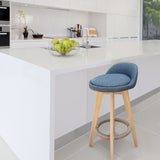 NNEDSZ  Decor Phoenix Barstool Grey Chairs Kitchen Dining Chair Bar Stool - One Pack - Grey