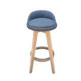 NNEDSZ  Decor Phoenix Barstool Grey Chairs Kitchen Dining Chair Bar Stool - One Pack - Grey