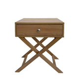 NNEDSZ  Decor Bedside Table Surry Hills Oak Storage Cabinet Bedroom - One Pack - Oak