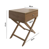 NNEDSZ  Decor Bedside Table Surry Hills Oak Storage Cabinet Bedroom - One Pack - Oak
