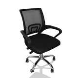 NNEDSZ  Office Chair Home Computer Work Executive Mesh Adjustable Black