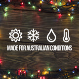 NNEDSZ Decor Outdoor LED Plug In Fairy Lights - Multicoloured - 200 Lights