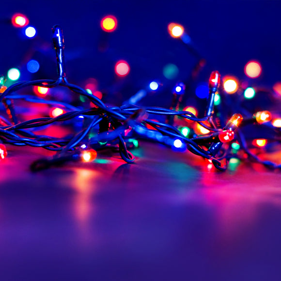 NNEDSZ Decor Outdoor LED Plug In Fairy Lights - Multicoloured - 200 Lights