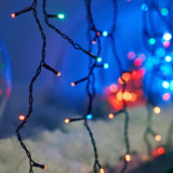 NNEDSZ Decor Outdoor LED Plug In Fairy Lights - Multicoloured - 200 Lights