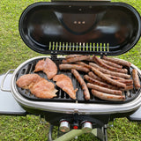 NNEDSZ Havana Outdoors BBQ Mate Premium Portable Gas Grill LPG Twin Grill Outdoor Black