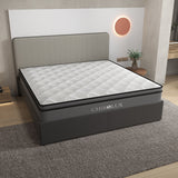NNEDSZ Cooling Latex Foam Pocket Spring Mattress 5 Zone Medium Firmness 34cm - Single