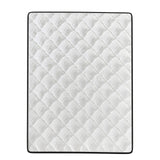 NNEDSZ Cooling Latex Foam Pocket Spring Mattress 5 Zone Medium Firmness 34cm - King Single