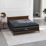 NNEDSZ Zone Double Layer Euro Top Pocket Spring Mattress Plush Medium Firm 34cm - King Single
