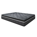 NNEDSZ Zone Double Layer Euro Top Pocket Spring Mattress Plush Medium Firm 34cm - Double