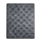 NNEDSZ Zone Double Layer Euro Top Pocket Spring Mattress Plush Medium Firm 34cm - Queen