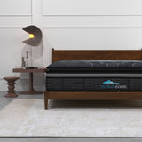 NNEDSZ Zone Double Layer Euro Top Pocket Spring Mattress Plush Medium Firm 34cm - King