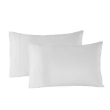 NNEDSZ Comfort Bamboo Blended Sheet & Pillowcases Set 1000TC Ultra Soft Bedding Queen White