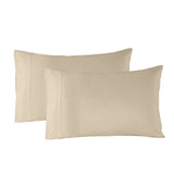 NNEDSZ Comfort Bamboo Blended Sheet & Pillowcases Set 1000TC Ultra Soft Bedding Queen Ivory