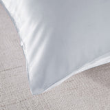 NNEDSZ Comfort Mulberry Soft Silk Hypoallergenic Pillowcase Twin Pack 51 x 76cm 51 x 76 cm Silver