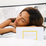 NNEDSZ Comfort Mulberry Soft Silk Hypoallergenic Pillowcase Twin Pack 51 x 76cm 51 x 76 cm Silver