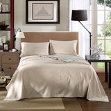 NNEDSZ 1200 Thread Count 100% Egyptian Cotton Sheet Set Stripe Hotel Grade Queen Sand