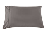 NNEDSZ 1200 Thread Count 100% Egyptian Cotton Sheet Set Stripe Hotel Grade Queen Charcoal