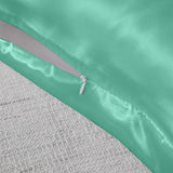 NNEDSZ Comfort Mulberry Soft Silk Hypoallergenic Pillowcase Twin Pack 51 x 76cm 51 x 76 cm Mint