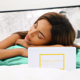 NNEDSZ Comfort Mulberry Soft Silk Hypoallergenic Pillowcase Twin Pack 51 x 76cm 51 x 76 cm Mint