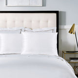 NNEDSZ Comfort Pure Silk Pillow Case 100% Mulberry Silk Hypoallergenic Pillowcase 51 x 76 cm White