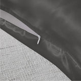 NNEDSZ Comfort Pure Silk Pillow Case 100% Mulberry Silk Hypoallergenic Pillowcase 51 x 76 cm Charcoal
